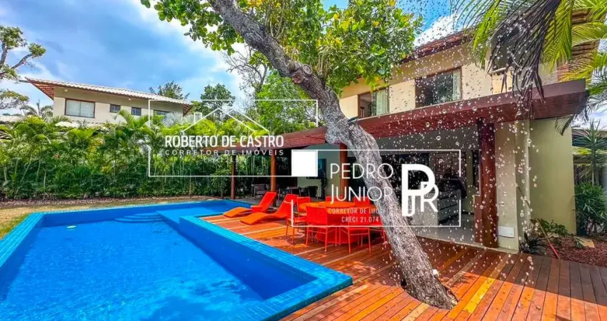 Casa à Venda 4 Suítes Alto Padrão em Condominio Praia do Forte