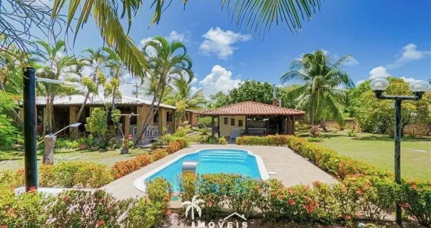 Casa a à venda em itacimirim térrea de esquina 1.700m2 de terreno