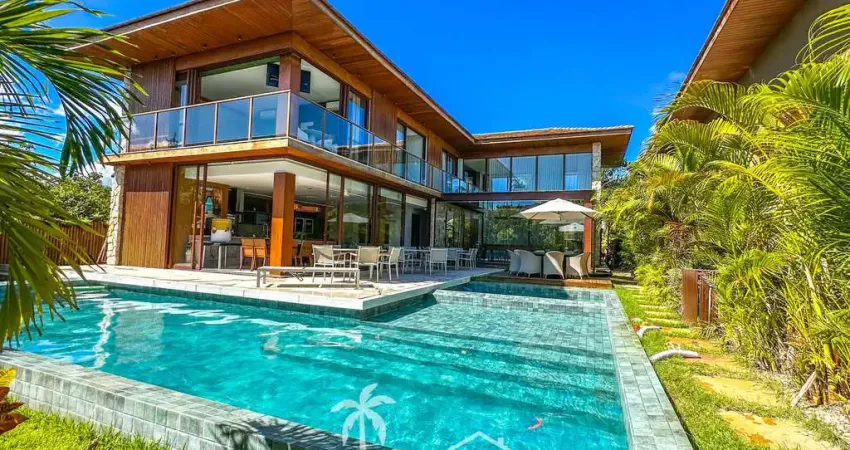 Casa à Venda 5 Suítes em Praia do Forte no Condomínio Piscinas Naturais Altíssimo Padrão