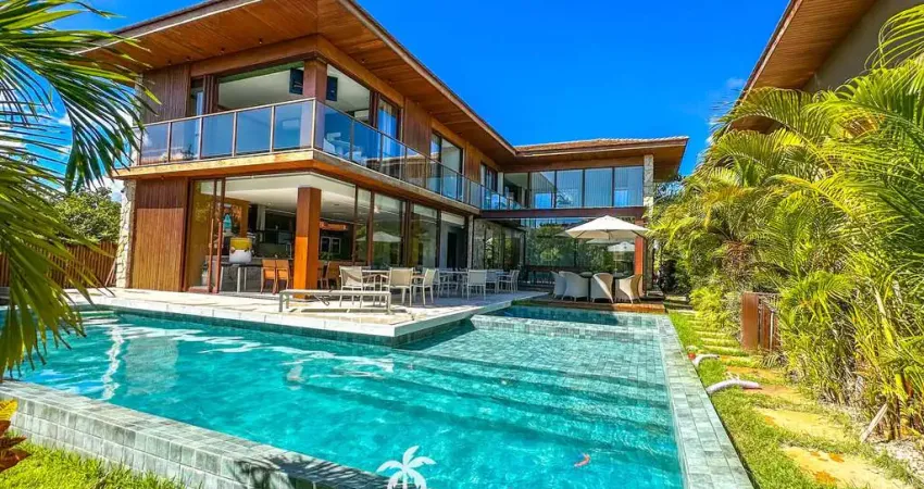 Casa à venda 5 suítes em praia do forte no condomínio piscinas naturais altíssimo padrão