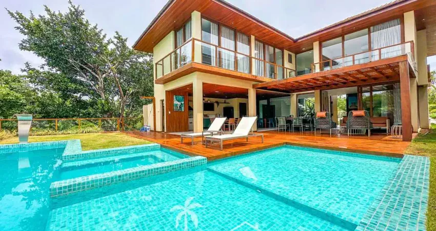 Casa a Venda 9 Suítes Condomínio Alto Padrão Praia do Forte Acesso à praia