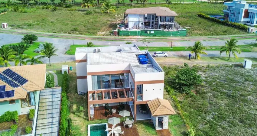 Casa à venda 4 suítes iberostar alto padrão praia do forte frente mar