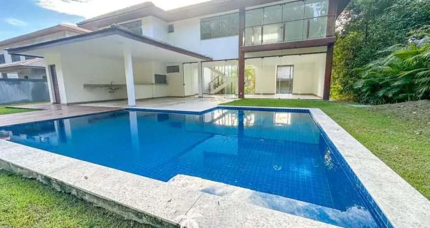 Casa à venda 5 suítes em praia do forte alto padrão condomínio com acesso à praia