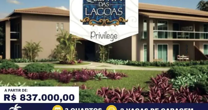 Apartamento com 3 quartos à venda na Avenida praia de Itacimirim, Itacimirim, Camaçari