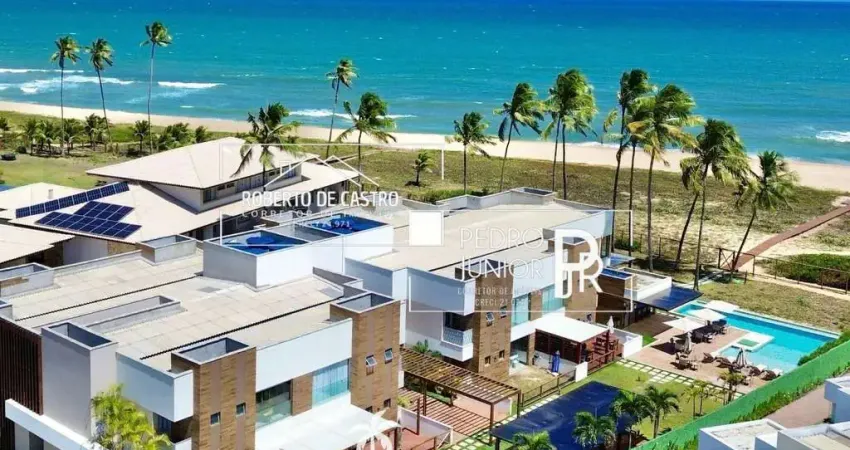 Apartamento à venda 3 suítes superior pé na areia - itacimirim