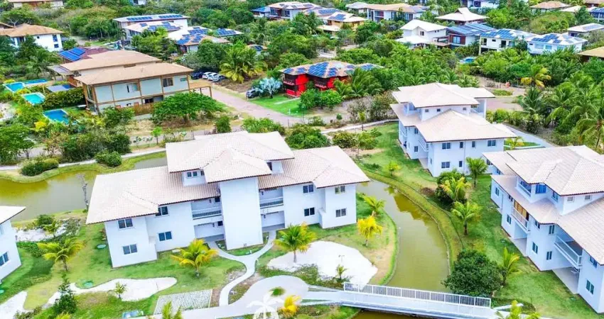 Apartamento térreo 3/4 condomínio piscinas naturais em praia do forte