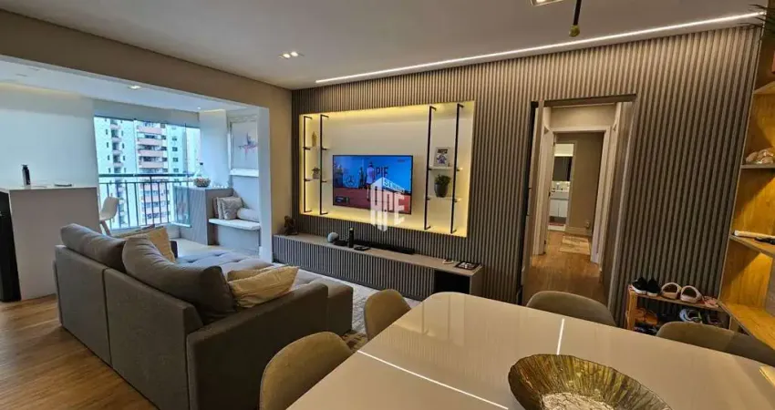 Apartamento em santo andré, no centro - sinta-se em um decorado de construtora com esse apartamento