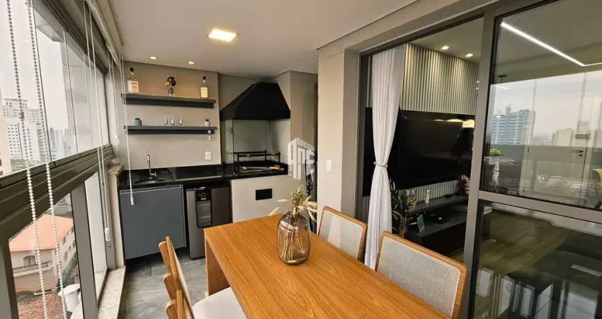 Apartamento na vila gilda, santo andré/sp - com maravilhoso terraço gourmet