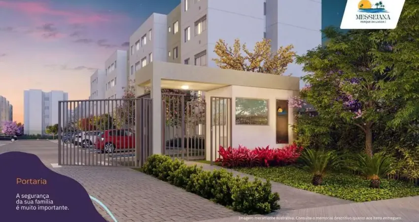 PARQUE DA LAGOA 1 Apartamentos de 2 quartos em um Condomínio Perfeito e Área de