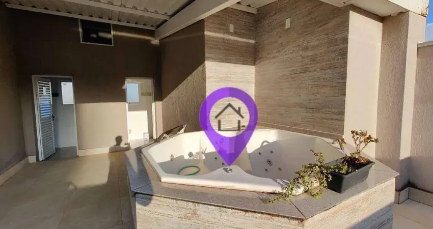 Apartamento de 108m² no Edifício Sarkis, Pouso Alegre. 3 dormitórios, sendo 1 suíte com closet, área gourmet com hidromassagem e 2 vagas.