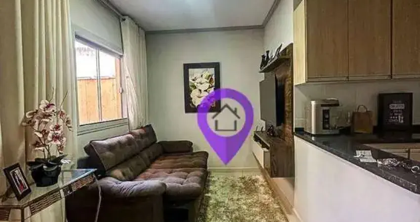 Apartamento à venda no Edifício Parque dos Fontes, Pouso Alegre/MG. 65m², 2 dormitórios (1 suíte), 1 vaga, varanda gourmet com churrasqueira.