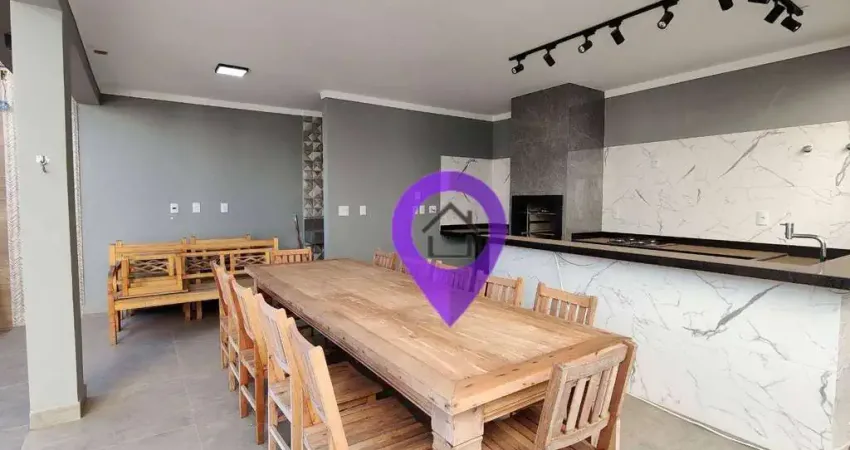 Casa à venda no Jardim Floresta, Pouso Alegre/MG. 210m² construídos, 3 suítes, 3 vagas, cozinha planejada e churrasqueira. Excelente localização