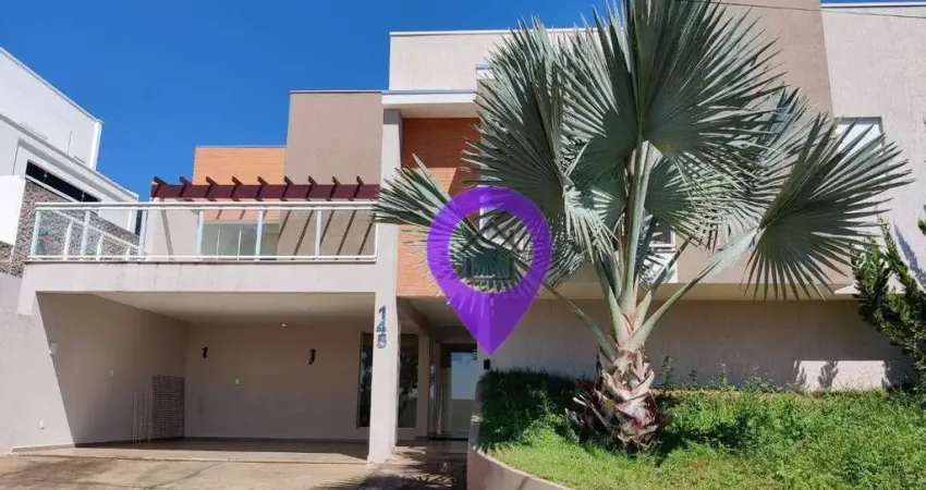 Casa de 346m² à venda no condomínio Gran Royalle, Pouso Alegre. 4 dormitórios (3 suítes), área gourmet com piscina e infraestrutura completa