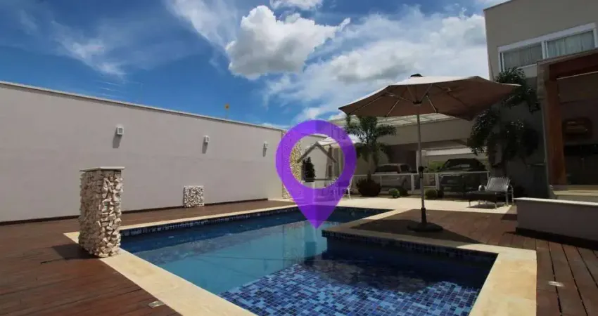 Casa autossustentável de 530m² na Reserva de Santa Bárbara com energia solar, poço artesiano e aquecimento solar. 3 dormitórios, piscina  home theater
