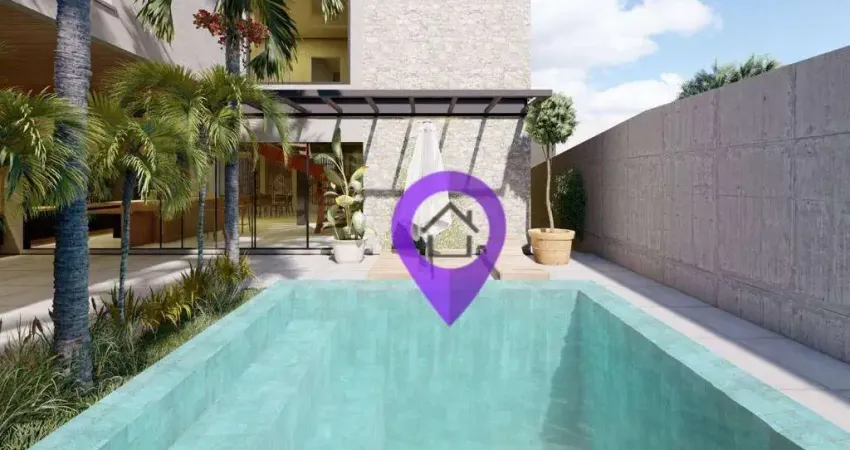 Casa a venda de 361m² no bairro Astúrias com 3 suítes, piscina e área gourmet. Projeto moderno, acabamento premium e localização privilegiada