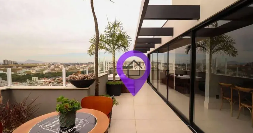 Cobertura Duplex 160m² no Residencial Santa Rita   4 dormitórios (1 suíte) + 4 vagas  Área gourmet completa Vista panorâmica