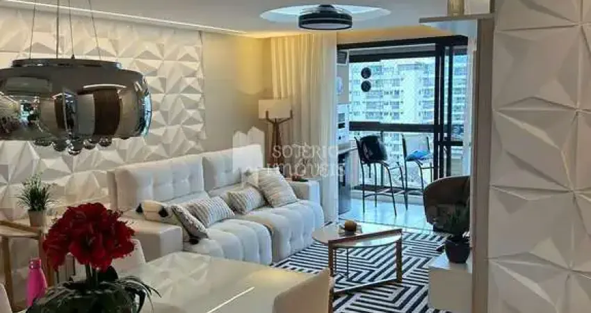 Apartamento todo mobiliado 04 suites, 119 m² no recreio dos bandeirantes