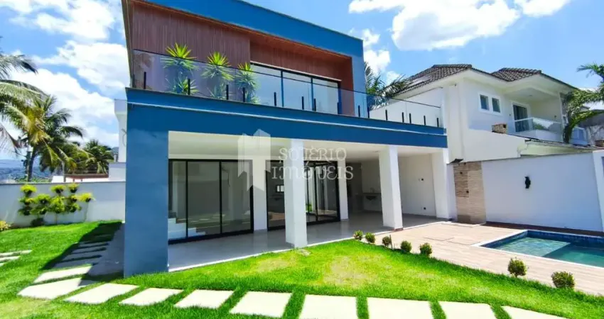Casa em Vargem Pequena em terreno de 300m², 4 suítes, 231m² de construçãoCasa