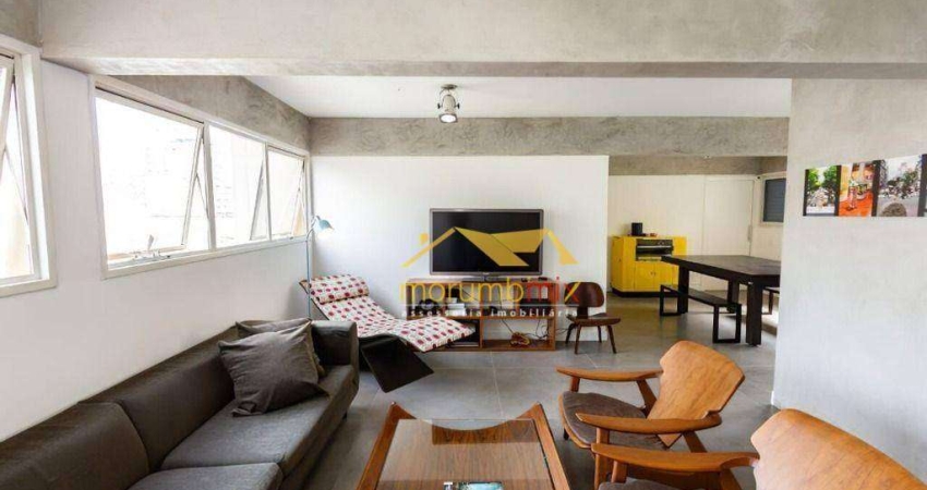 Apartamento com 2 dormitórios para alugar, 125 m² por R$ 11.812,60/mês - Itaim Bibi - São Paulo/SP