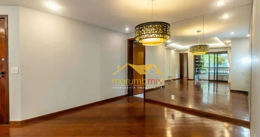 Apartamento com 4 dormitórios para alugar, 140 m² por R$ 10.146,67/mês - Indianópolis - São Paulo/SP