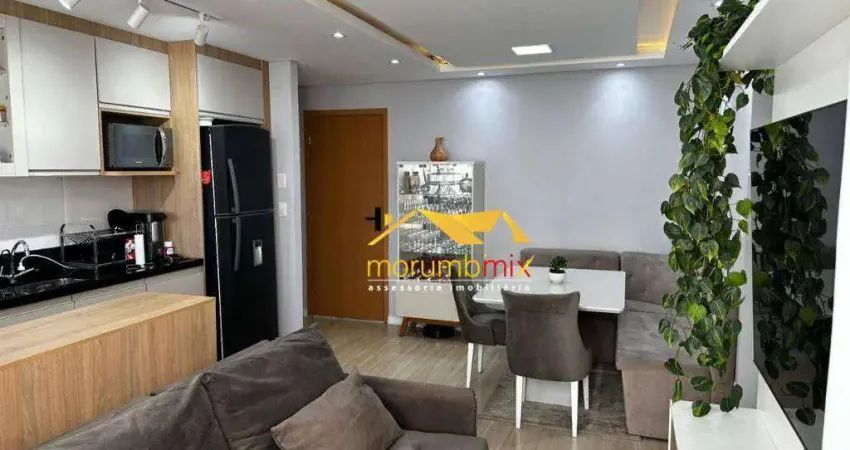 Apartamento com 2 dormitórios à venda, 50 m² por R$ 320.000 - Jardim Vista Alegre - Embu das Artes/SP