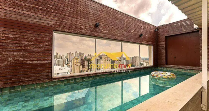 Cobertura com 4 dormitórios à venda, 355 m² por r$ 3.199.000,00 - morumbi - são paulo/sp