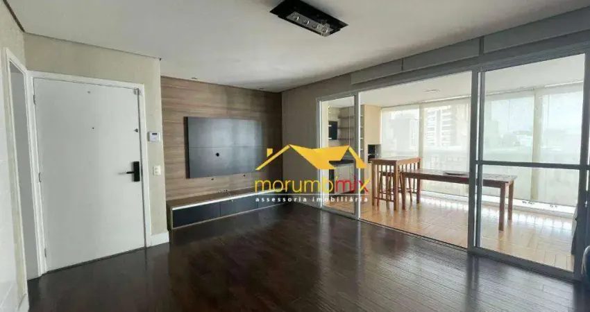 Apartamento com 3 dormitórios para alugar, 107 m² por r$ 7.098,68/mês - morumbi - são paulo/sp
