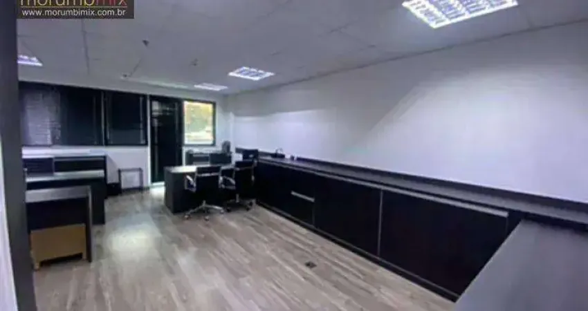 Sala para alugar, 43 m² por r$ 3.855,00/mês - morumbi - são paulo/sp