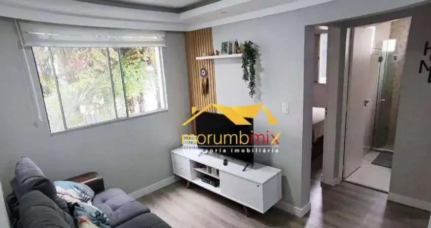 Apartamento com 2 dormitórios à venda, 42 m² por r$ 295.000,00 - morumbi - são paulo/sp