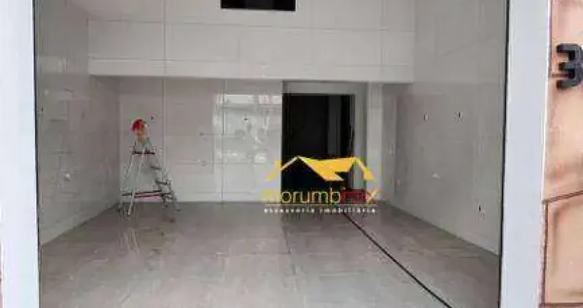 Salão para alugar, 90 m² por r$ 5.000,00/mês - vila das belezas - são paulo/sp