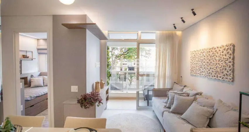 Apartamento com 2 dormitórios à venda, 48 m² por R$ 655.000,00 - Cambuí - Campinas/SP