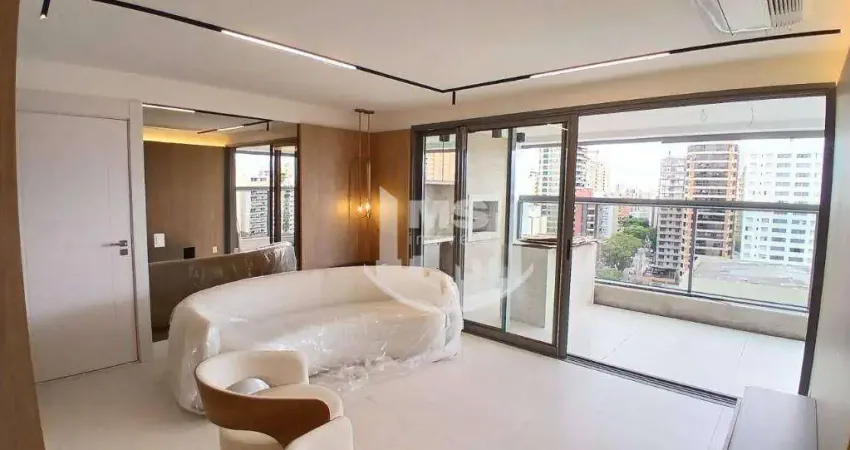 Apartamento com 3 dormitórios para alugar, 114 m² por r$ 13.500,00/mês - cambuí - campinas/sp