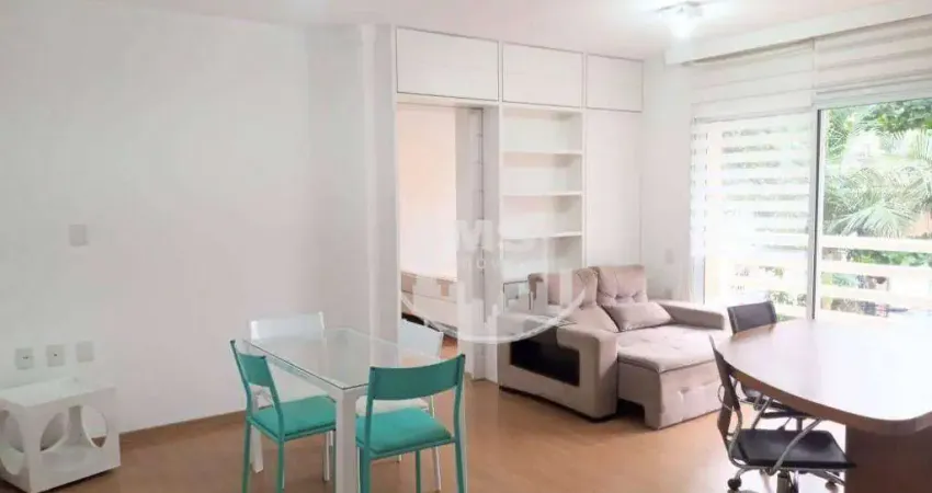 Apartamento com 1 dormitório para alugar, 51 m² por R$ 3.500/mês - Cambuí - Campinas/SP