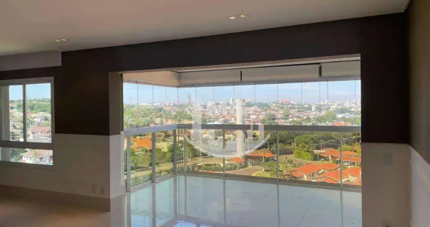 Apartamento com 3 dormitórios suítes, à venda, 153 m² por R$ 2.600.000 - Fazenda São Quirino / Galleria - Campinas/SP