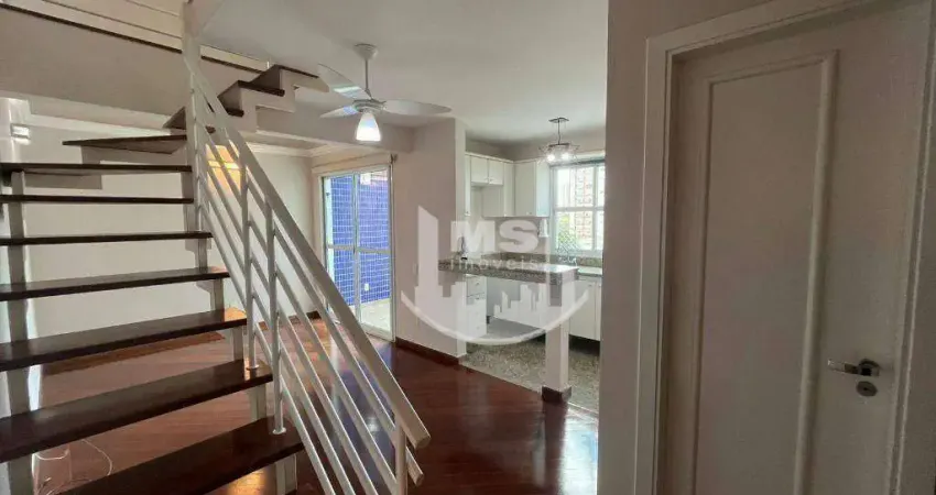 Apartamento com 1 dormitório, 58 m² - venda por R$ 700.000 ou aluguel por R$ 3.500,00/mês - Cambuí - Campinas/SP