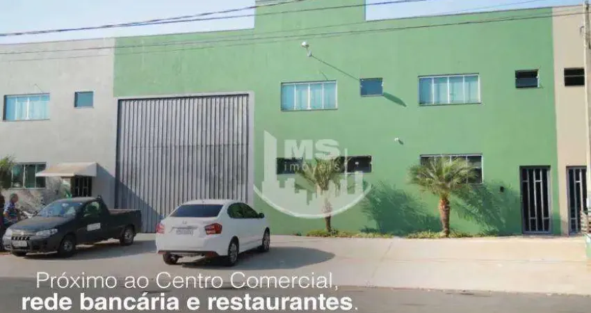 Barracão para alugar, 433 m² por r$ 15.000/mês - jardim europa - paulínia/sp