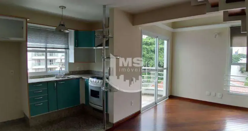 Apartamento com 1 dormitório para alugar, 58 m² por R$ 3.965,74/mês - Cambuí - Campinas/SP