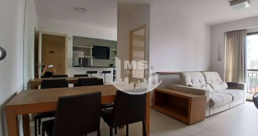 Apartamento com 1 dormitório para alugar, 43 m² por r$ 3.500,00/mês - cambuí - campinas/sp