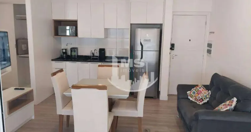 Apartamento com 1 dormitório, 46 m² - venda por r$ 585.000 ou aluguel por r$ 3.800,00/mês - bosque - campinas/sp