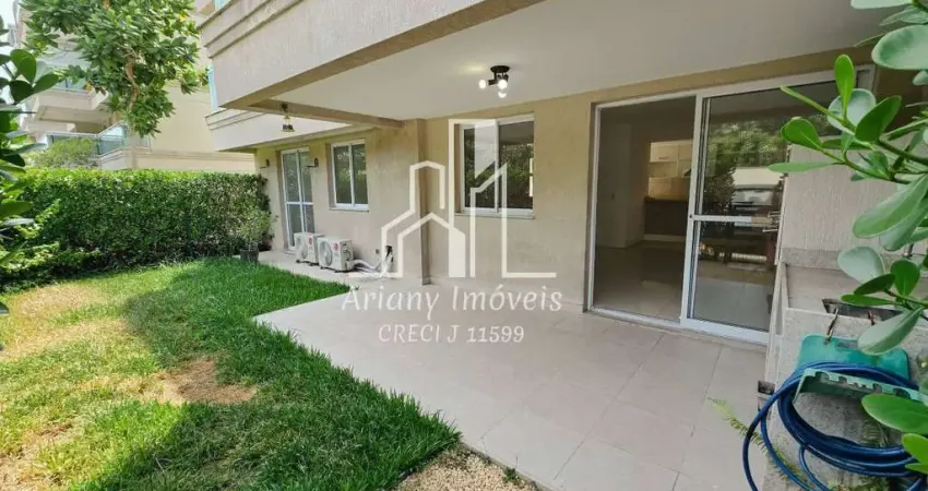 Barra Village Prime | Lindo Apto Garden 3 quartos 123 m² no Recreio