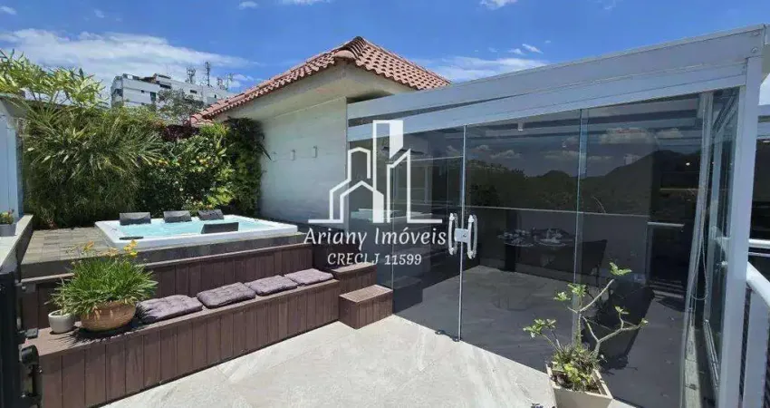 Cobertura duplex 3 quartos | barra village lakes no recreio 175 m²