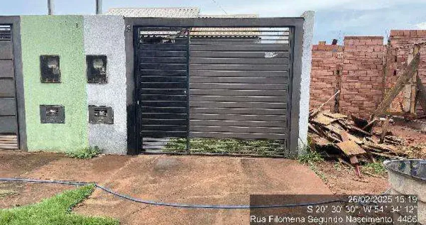 Casa 59.33m², 2 dormitório(s), 1 vaga(s) na garagem - RITA VIEIRA, CAMPO GRANDE MS