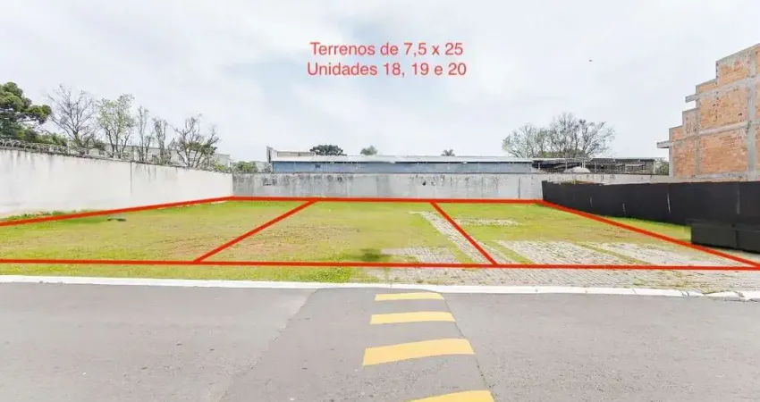 Terreno em condomínio fechado à venda na Rua Nicola Pellanda, 3331, Umbará, Curitiba
