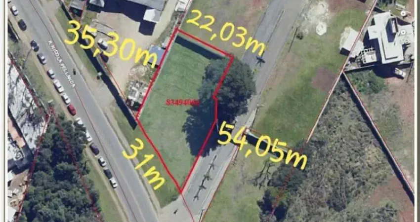 Terreno à venda na Rua Nicola Pellanda, 3321, Umbará, Curitiba