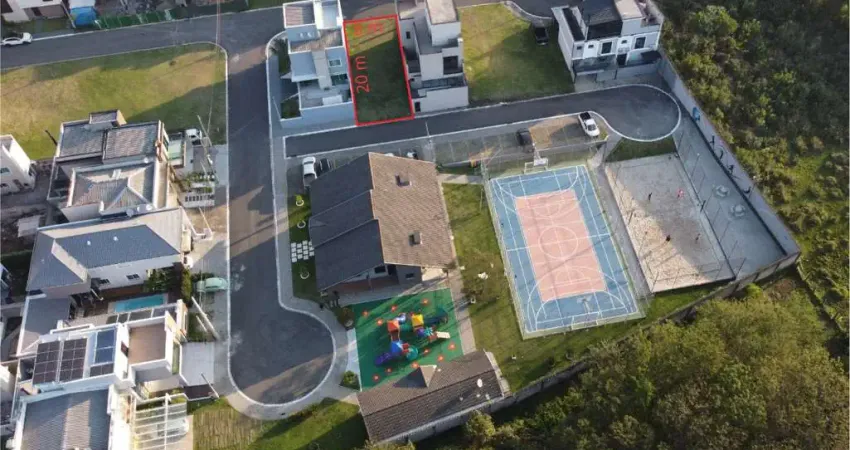 Terreno em condomínio fechado à venda na Rua Nicola Pellanda, 3331, Umbará, Curitiba