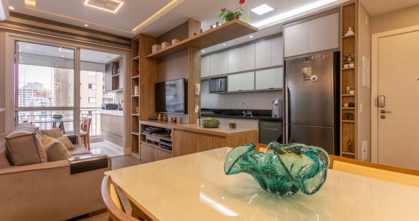 Espetacular apartamento tipo para venda em Vila Monte Alegre com 2 quartos, sendo 1 suíte, 70m²