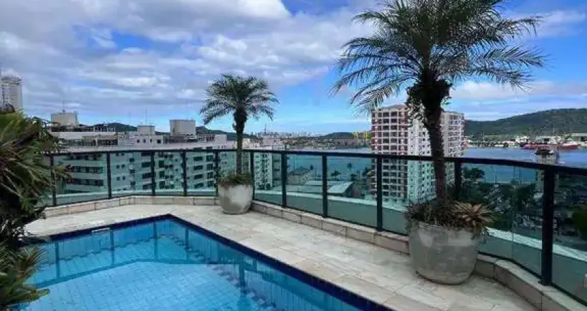 Cobertura com 6 dormitórios à venda, 600 m² por R$ 3.750.000,00 - Ponta da Praia - Santos/SP