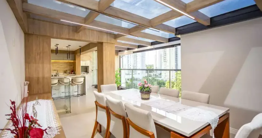 Cobertura semi mobiliada 144m² com 02 dormitórios no jardim bo