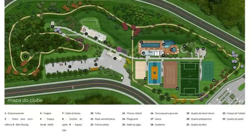 Terreno em condomínio fechado à venda na Rua Domingos Puppi, 250, Ferraria, Campo Largo