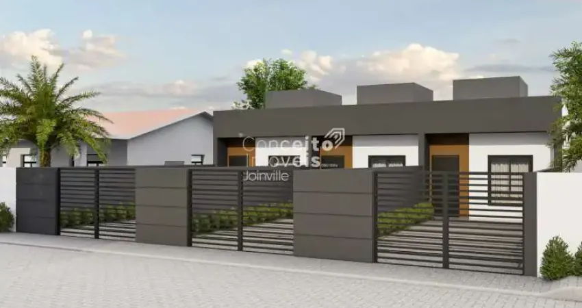 Geminado térreo 2 quartos residencial são virgílio joinville